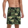 thumbnail image 3 of Rocae Camouflage Shark for Men's Soft Sleep Pajama Shorts, Waistband and Pockets, 3 of 9