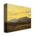 thumbnail image 2 of Trademark Fine Art "Ruins In The Riesengebirge" Canvas Wall Art by Caspar Friedrich, 2 of 3