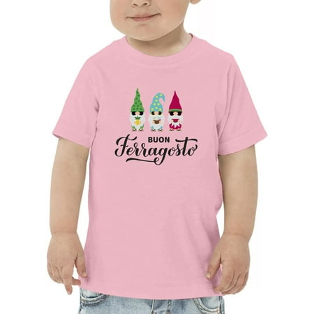 

Buon Ferragosto Cute Gnomes T-Shirt Toddler -Image by Shutterstock 3 Toddler