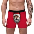 thumbnail image 1 of DPTALR Christmas Digital Printing Breathable Close Fitting Men's Underpants Comfortable Boxers, 1 of 6
