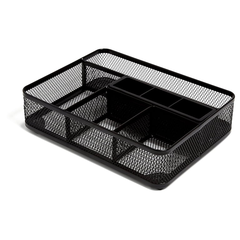 Staples TRU RED 7 Compartment Mesh Drawer Organizer photo 4