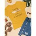 thumbnail image 3 of Just Before Sunrise Gold Foil T-Shirt Women -Image by Shutterstock, Female Small, 3 of 4