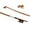 Brown, variant on MI&VI CB-530 Classic Cello Bow 4/4 (Full Size) with Bow Soft Bag and Rosin for Bow Hairs Included