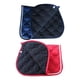 thumbnail image 1 of Paquete de 2 almohadillas para silla de ecuestre almohadilla para almohadilla para a + azul Cola Mantilla de caballo inglés, 1 of 8