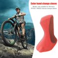 thumbnail image 4 of Manguito De Cambio De Bicicleta Cubierta de silicona para palanca de cambios de bicicleta de carretera para SHIMANO R7000/R8000 (rojo), 4 of 4
