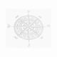 thumbnail image 1 of Waterproof PVC Sticker 20x20cm for Car Camping and Universal Auto Decoration White, 1 of 5