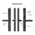 thumbnail image 3 of Wifi APP Waterproof Smart Fingerprint Lock Password Card Aluminum Sliding Door for Outdoor Pull Push ,Easy to Operate, 3 of 6
