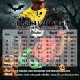 thumbnail image 3 of Halloween Shirts for Men Short Sleeve T-Shirts Pumpkin Bat All Over Pumpkin Print Novelty Spooky Holiday Tops Ginger M, 3 of 7