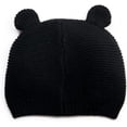 thumbnail image 2 of Baby Knit Hat Cotton Bear Beanie Soft Cute Infant Fall Winter Hats for Boys Girls Age 0-18M, 2 of 9