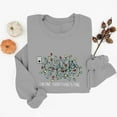 thumbnail image 2 of Craaazy Christmas Sweatshirt for Women Crewneck Long Sleeve Sweatshirts Casual Christmas Graphic Shirts Letter Printed Pullover Tops Gifts, 2 of 6