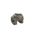 thumbnail image 4 of Pachyderm Support de Plante Éléphant Statue de Jardin Décoration de Pelouse, 4 of 5