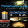 thumbnail image 4 of H11 H8 LED Bulbs 3000k Cool Yellow Super Bright Fog Light DRL Light High Power, 4 of 7