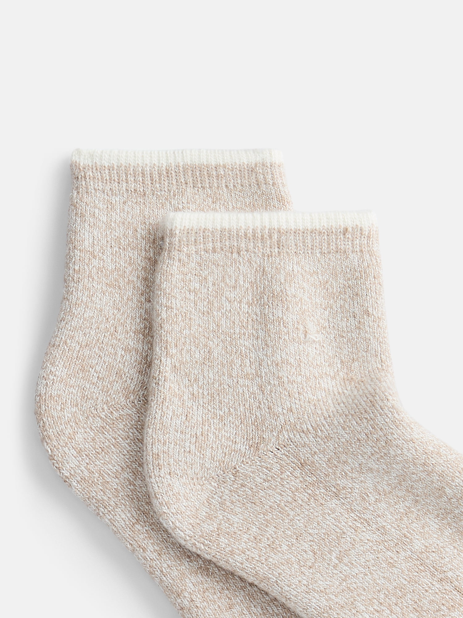 Joyspun Women's Comfort Full Terry Ankle Socks, 3-Pack, Size 4-10