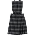 thumbnail image 2 of Cookie's Girls’ Jumper (Sizes 2 - 6X) Color: gray/royal/gold *plaid #87* Size: 3, 2 of 3
