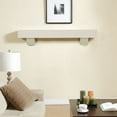 thumbnail image 6 of Duluth Forge 48in. Fireplace Shelf Mantel With Corbel Option Included - Antique Grey Finish - Model# DFSM48-GR, 6 of 7