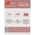 thumbnail image 6 of Hanes Originals Women's SuperSoft Low-Rise Bikini Underwear, 3-Pack, Sizes S-XXL, 6 of 7