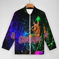 thumbnail image 3 of Scooby Doo Fashion Jacket Mens Windbreaker Coat Lightweight Zipper Clothes Streetwear Bomber Outerwear Jackets, 3 of 7