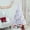 White, variant on Fmbmuo White Christmas Tree,Artificial Holiday Christmas Tree,Folding Metal Stand,Indoor Outdoor Xmas Decoration Tree for Home Office Party