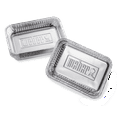 thumbnail image 5 of Weber 10-Pack Small Aluminum Drip Pan Liners For Spirit, Genesis, Genesis II/LX 200 and 300, & Q Gas Grills, 5 of 5