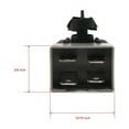 thumbnail image 2 of The ROP Shop Plunger Interlock Switch, 4 Terminal for John Deere GY20094, GY2004 Mower Clutch, 2 of 7