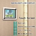 thumbnail image 2 of Indoor Outdoor Wireless Thermohygrometer Temperature Humidity Monitoring Weather Clock Digital Hygrometer, 2 of 5