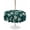 Green, variant on Outdoor Tablecloth with Umbrella Hole for Patio/Picnic/Party/Camping, Black Summer Botanical Waterproof Table Cloth Round Cover Washable, Green Spring Floral Birds Farmhouse (Dia 60")