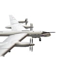 thumbnail image 6 of Collectible Alloy Airplane Model Tupolev Tu-95 Bear Type Strategic Bomber for Aviation Enthusiasts, 6 of 7
