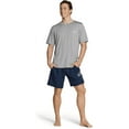 thumbnail image 3 of Speedo Men's Rash Guard Swim Shirt - (Gray, XLarge), 3 of 3