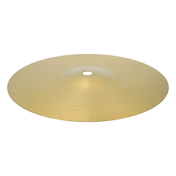 Raindrops Golden Brass 10 Inch Cymbal For Drummers Percussionists Improve Drum Skills Clear Sound Quality Metal Cymbal