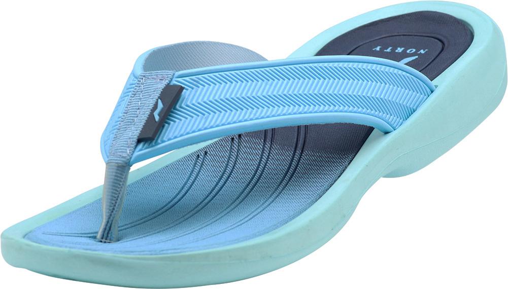 womens light blue flip flops
