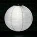 thumbnail image 3 of PaperLanternStore.com Lanterne en Papier Côtelé Premium Ligne Fine Blanche 24 Pouces, Extra Robuste, 3 of 4