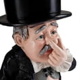 thumbnail image 2 of Polyresin Man Stinky Butler Toilet Paper Holder Decorative Home Washroom Roll Paper Holder, 2 of 5