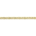 thumbnail image 2 of Leslie's Real 10kt Yellow Gold 4.5mm Concave Anchor Chain Chain Bracelet; 8 inch; for Adults and Teens; for Women and Men, 2 of 4