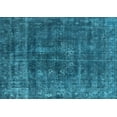thumbnail image 1 of Ahgly Company Indoor Rectangle Oriental Light Blue Industrial Area Rugs, 2' x 4', 1 of 4