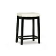 thumbnail image 4 of Warren White and Black Counter Stool, 4 of 6