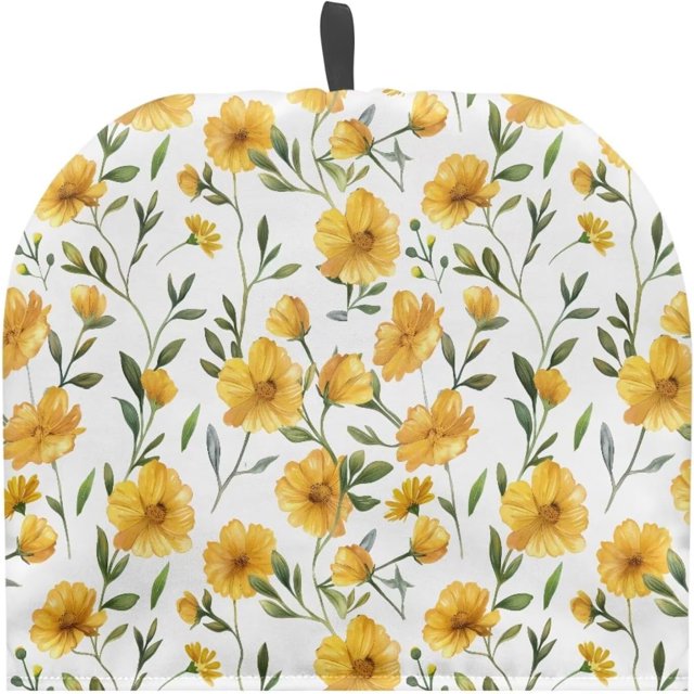 Yuosegray Tea Kettle Cloth Cover Decorative Kitchen Accessories Hummingbird Flower Tea Cozy Teapot Cosy for Teapot Large Teapot Cozy Insulated Keep Warm Kitchen Coffee