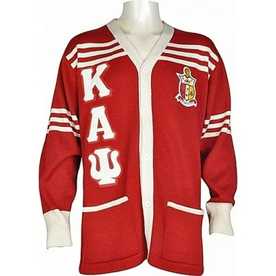 Kappa Alpha Psi Fraternity Red Cardigan Sweater UK Ubuy