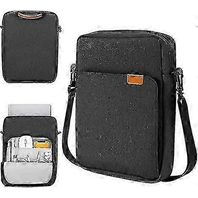 Funda para tablet de 9 a 11" compatible con iPad Pro 11 (2021-2018), iPad 10.2, Galaxy Tab A8 10.5/tab S8 11"/tab A7 10.4 (Negro)