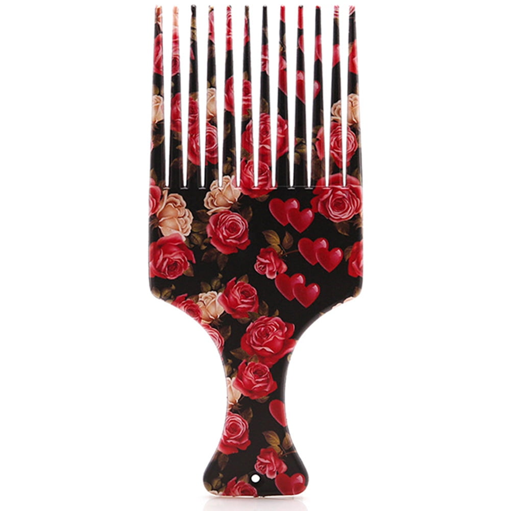 1Pc Hair Comb Insert Afro Hair Pick Fork Comb Hair Dressing Styling