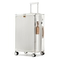 thumbnail image 1 of Luggage Joyway Tr014, 65 L, tapa dura, 24 pulgadas, con portavasos, blanco, 1 of 7