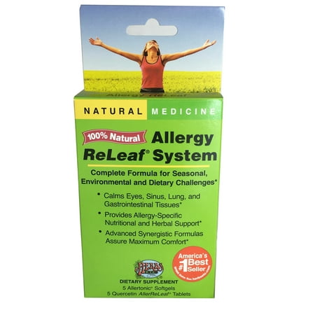 Herbs Etc Allergy ReLeaf System (Allertonic Capsule + Quercetin AllerReleaf Tablet) - 10