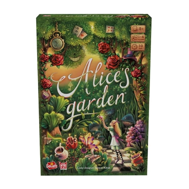 Juego de Estrategia Goliath El Jardín de Alicia para 1-4 Jugadores Mayores de 8 Años