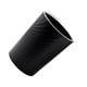 thumbnail image 1 of Bearachild Cubo de basura, papelera roscada ondulada de agua, contenedor de basura , cesta de baño de dormitorio de gran capacidad Suministros de limpieza para el hogar Negro 10L, 1 of 6