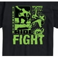 thumbnail image 3 of Instant Message - Ride Or Fight Skateboarding - Retro - Mens - Short Sleeve Tee, 3 of 6