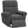 thumbnail image 1 of HOMCOM Fauteuil Inclinable Électrique, Fauteuil Inclinable Rembourré avec Ports USB, 1 of 10