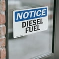 thumbnail image 4 of (2 Pack) Diesel Fuel OSHA Notice Sign 14 Inch X 10 Inch Vinyl Label Decal Sticker Weather Resistant, UV Protected for Workplace, Business, and Construction Site, Made in the USA, 4 of 7