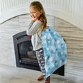 thumbnail image 4 of Christmas Bags Drawstring,Light Blue Christmas Snowflake Pattern Large Xmas Christmas Gift Bags,Reusable for Xmas and New Year Party Favors and Supplies,27.6" X 19.7", 4 of 6