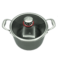 thumbnail image 2 of Targu Pot Hybride : 24cm avec Couvercle en Verre / BC-HW24SPG, 2 of 5