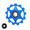 thumbnail image 2 of Mountain Road Rear Dial Bearing Guide Wheel Metal Bearing 13T Blue, 2 of 8