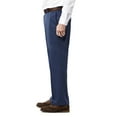 thumbnail image 2 of Haggar Men's Cool 18® Pro Solid Flat Front Pant Classic Fit HC00235, 2 of 8